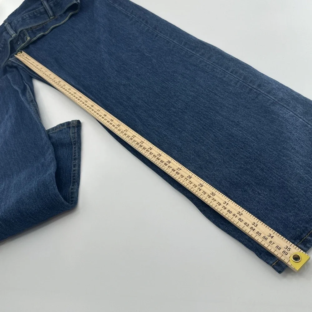 Levis 550 Jeans Mens‎ 38x36 Blue Relaxed Fit Tapered Leg Medium Wash Denim Tall